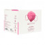 Caixa com 20 Máscaras Rosa FFP2 padrão EN149: 2001 filtro respiratório com marcação CE