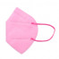Caixa com 20 Máscaras Rosa FFP2 padrão EN149: 2001 filtro respiratório com marcação CE