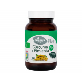 Cúrcuma + Pimenta El Granero Integral 60 Cápsulas
