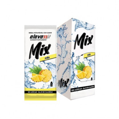 Pack de 12 Sobres Bebidas Mix Sabor Piña de ElevenFit 9g