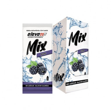 Pack of 12 Envelopes ElevenFit Blackberry Flavor Mix Drinks 9g