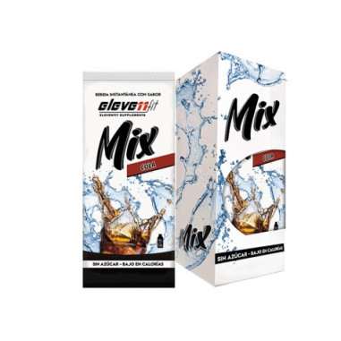 Pack of 12 Envelopes ElevenFit Cola Flavor Mix Drinks 9g