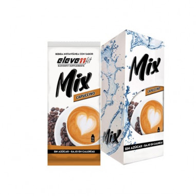 Pack de 12 Sobres Bebidas Mix Sabor Capuccino de ElevenFit 9g