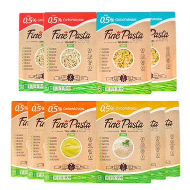 Pack Basic Fine Pasta (10 Paquetes)