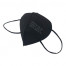 FFP2 black mask standard EN149: 2001 CE marked respiratory filtering