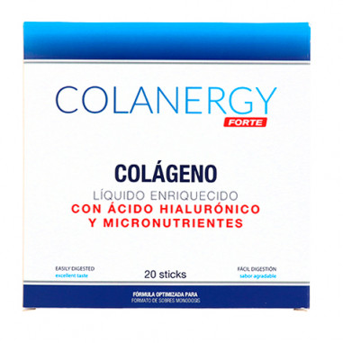 Colanergy Forte Collagen with Hyaluronic Acid and Micronutrients 20 Sticks Syrup