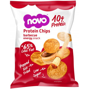 Protein Chips BBQ 30 g Novo Nutrition