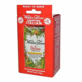 Walden Farms Italian Dressing 6 packets of 28 g