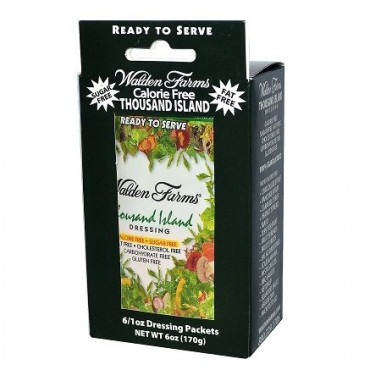 Salsa Mil Islas Walden Farms 6 sobres de 28 g