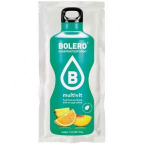 Boissons Bolero goût Multivitaminé 9 g