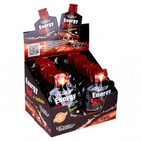 Caja 24 x 40g Energy Up! + Cafeína Gel Victory Endurance Cola