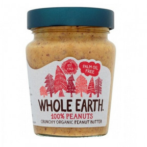 Crema de Cacahuete Crujiente Bio Whole Earth 227 g