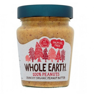 Beurre de Cacahuete Croustillant Bio Whole Earth 227 g