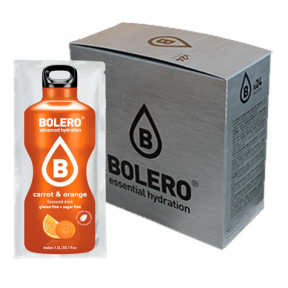 Pack 24 sobres Bebidas Bolero Naranja y Zanahoria - 20% dto. directo al pagar