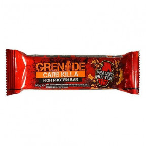 Barre Protéinée Carb Killa goût Beurre de Cacahuète Grenade 60 g
