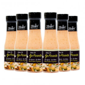 2bSlim 0% Spicy Garlic Sauce 250 ml 6 Pack