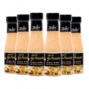 Pack de 6 Molho de Alho Picante 250 ml