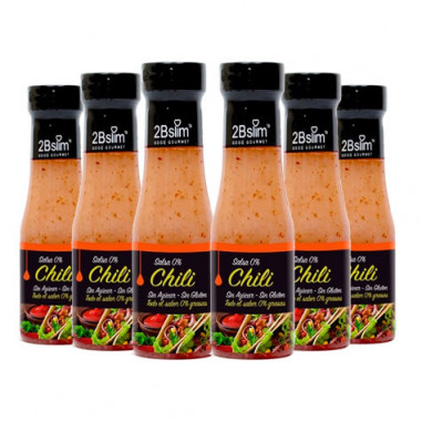 2bSlim 0% Chili Sauce 250 ml 6 Pack