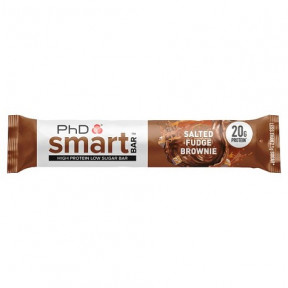 Smart Bar Brownie au Caramel Salé PhD 64g