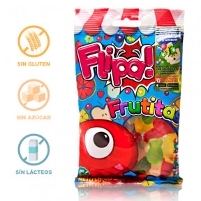 Gominolas sin Azúcar Frutitas Flipa 80 g