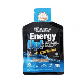 Energy Up! + Caféine Gel 40g Victory Endurance Tropical