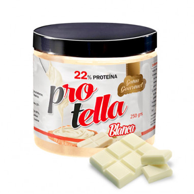 Pâte à tartiner au Chocolat Blanc Protella 250 g