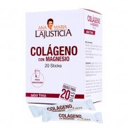Colágeno Con Magnesio Sabor Fresa Ana María Lajusticia 20 Sticks
