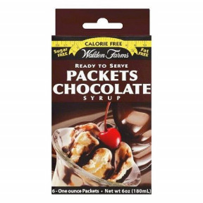 Walden Farms Chocolate Syrup 6 satchets of 30 ml