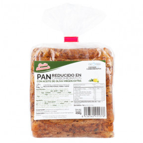 Pan bajo en carbohidratos rico en fibra CSC Foods 450g