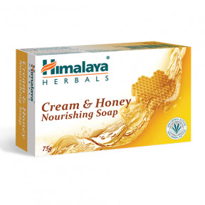 Jabón nutritivo de crema y miel Himalaya 75g