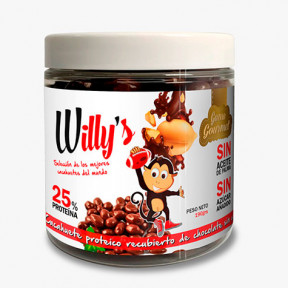 Cacahuetes Willy's con Chocolate Protella 190 g