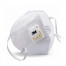 Mask with 3M valve and active filter mod. 9010V N95 standard