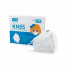 Mascarilla infantil KN95 norma GB/2626-2006 filtrado respiratorio