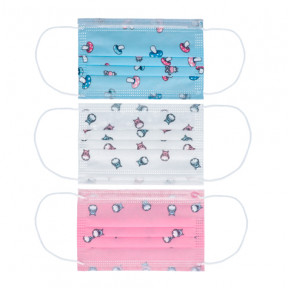 Disposable triple layer kids surgical type mask standard GB / T32610