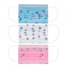 Disposable triple layer kids surgical type mask standard GB / T32610