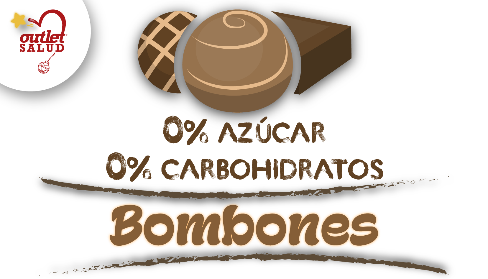 Bombones sin azúcar y bajos en carbohidratos por Navidad
