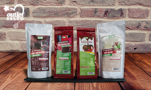 La marca LCW con sede en Alemania, elabora chocolates bajos en carbohidratos y suple los azúcares con los mejores edulcorantes naturales conocidos, Outletsalud