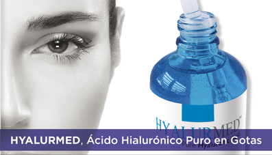 Ácido Hialurónico Puro en Gotas, HYALURMED, sólo en Outletsalud
