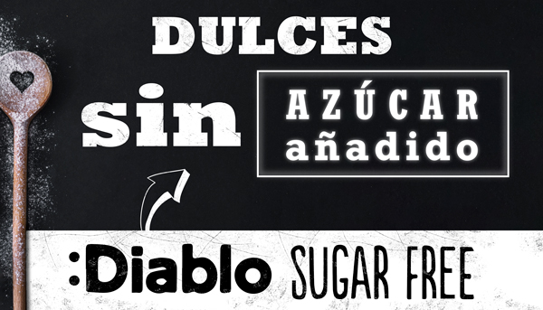Dulces sin azúcar añadido Diablo Sugar Free en OutletSalud