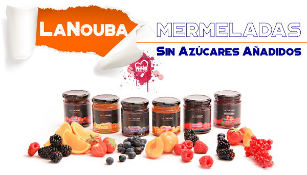 Mermelada sin azúcares añadidos LaNouba en OutletSalud
