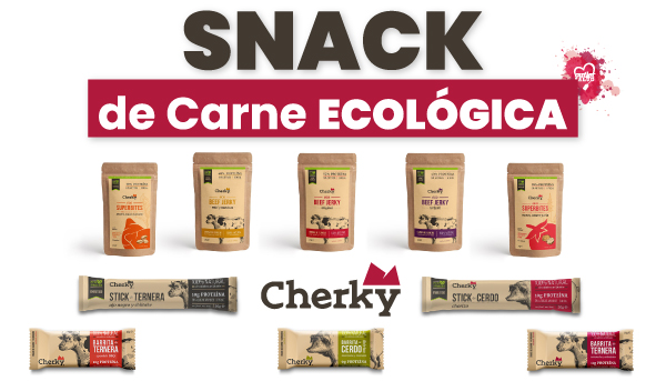 Snack de Carne Ecológica Cherky en OutletSalud