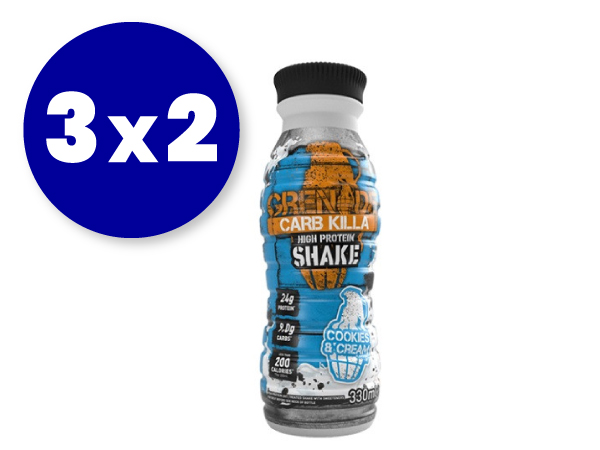 3x2 Batido proteico Carbkilla de Grenade