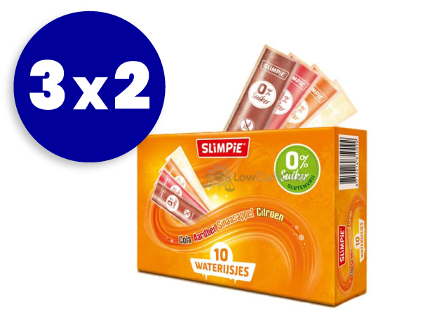 3x2 Polo flash sin azúcar Slimpie