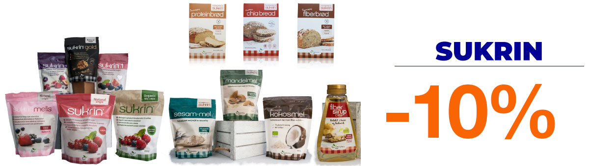 Llévate cualquier producto de la familia Sukrin