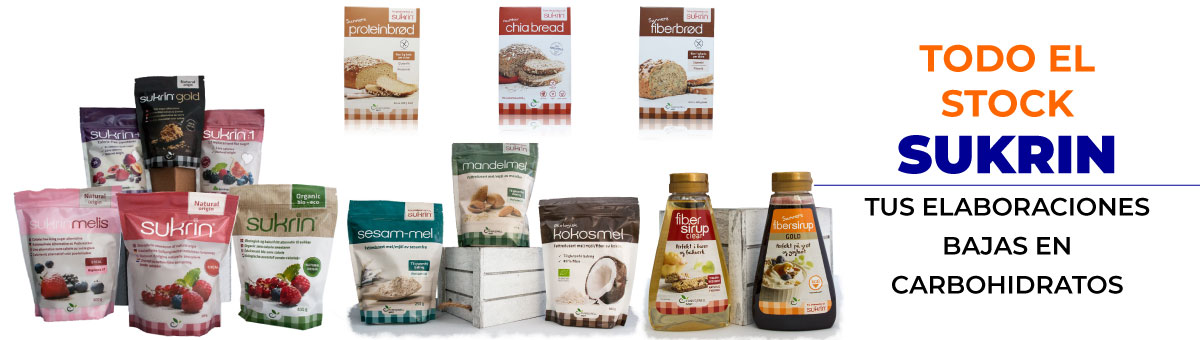 Llévate cualquier producto de la familia Sukrin 