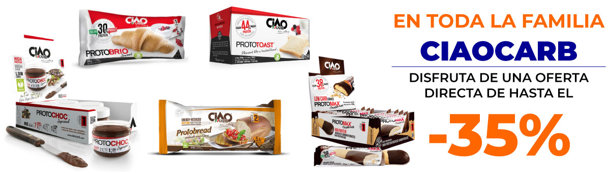 Llévate los productos de la familia Ciaocarb con un descuento hasta el 35 por ciento